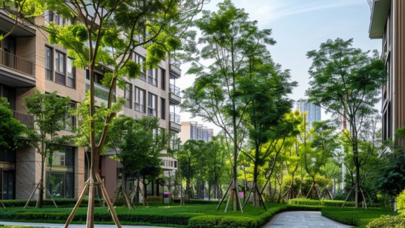 租摆绿植还是自购？园林绿化的成本与效益分析